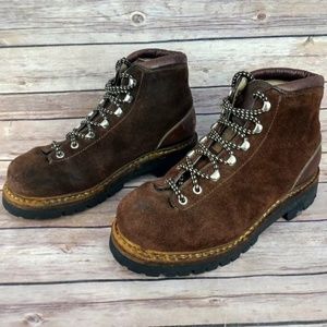SOLD! Vintage Hiking Combat Boots